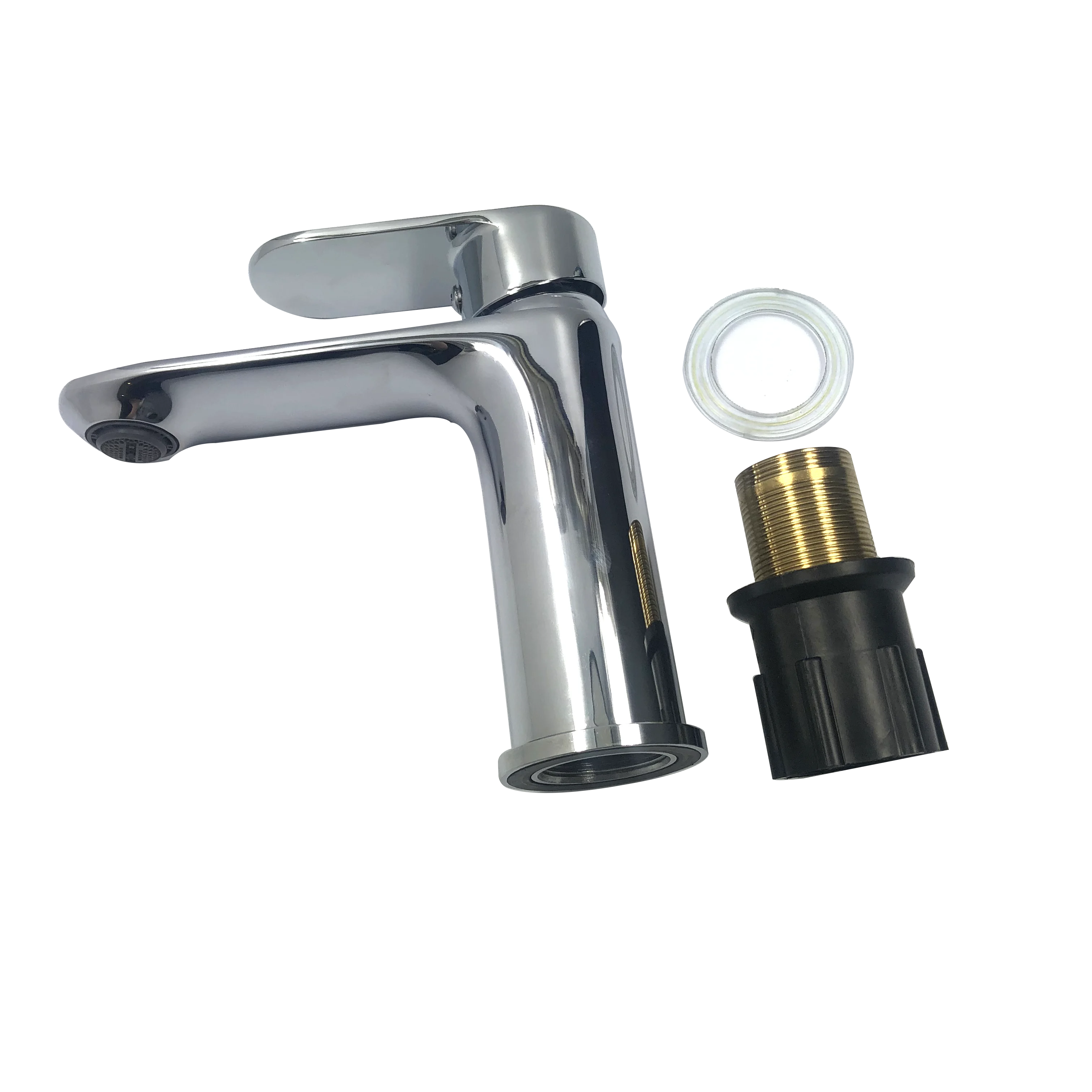 Современный Однорычажный смеситель для раковины с латунным корпусом и ручкой из цинкового