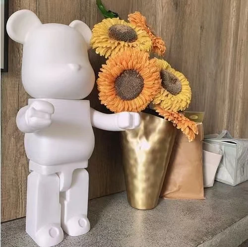 Wholesale Vinyl Custom Bear Brick Model Doll Kaw Action Figures Toy Supplied Top Quality Bearbrick 1000% Statue