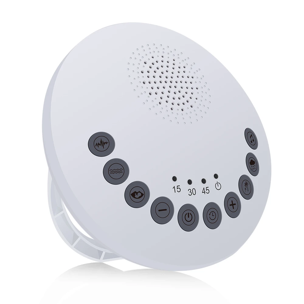 
White Noise Sleep Instrument is Suitable for Infant Student Adult, Physical Sound Hypnosis Machine Improves Sleep 