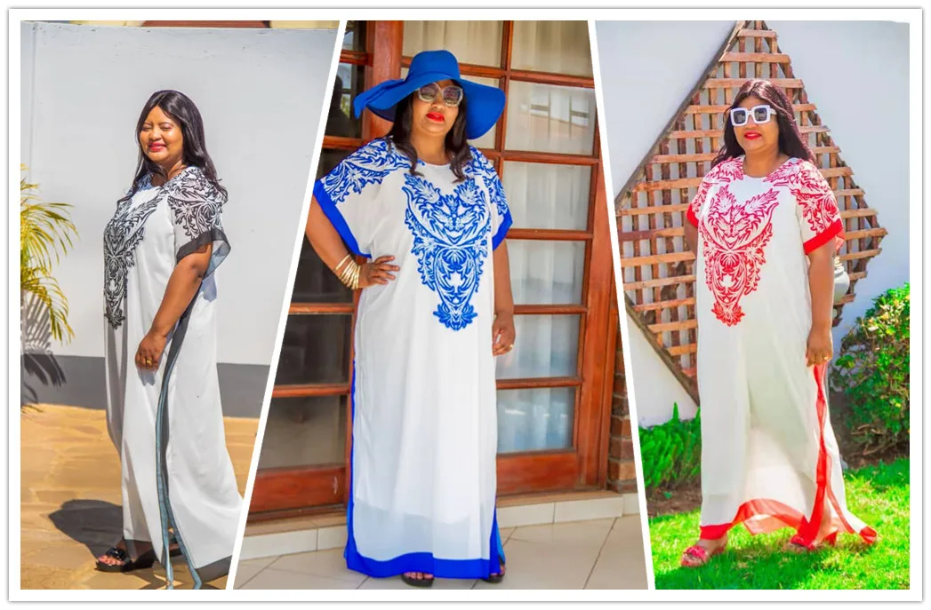 South africa ankara girls long gown maxi robe african kitenge dress designs for casual wear