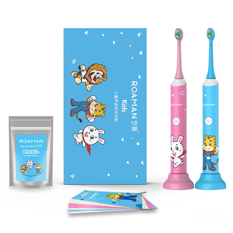 Mini type baby custom sonic soft children electric toothbrush kid
