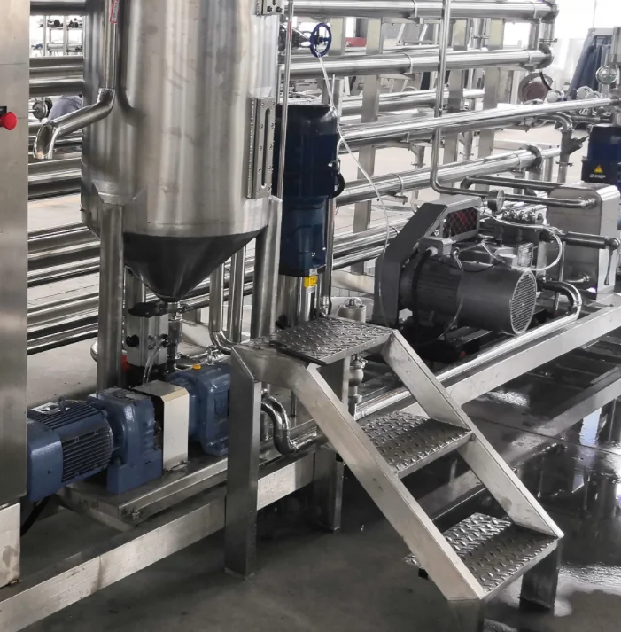 Automatic Stainless Steel Concentrated mango Pulp Sterilizer Tomato Paste Tube in Tube Sterilizer UHT Sterilizer for Paste