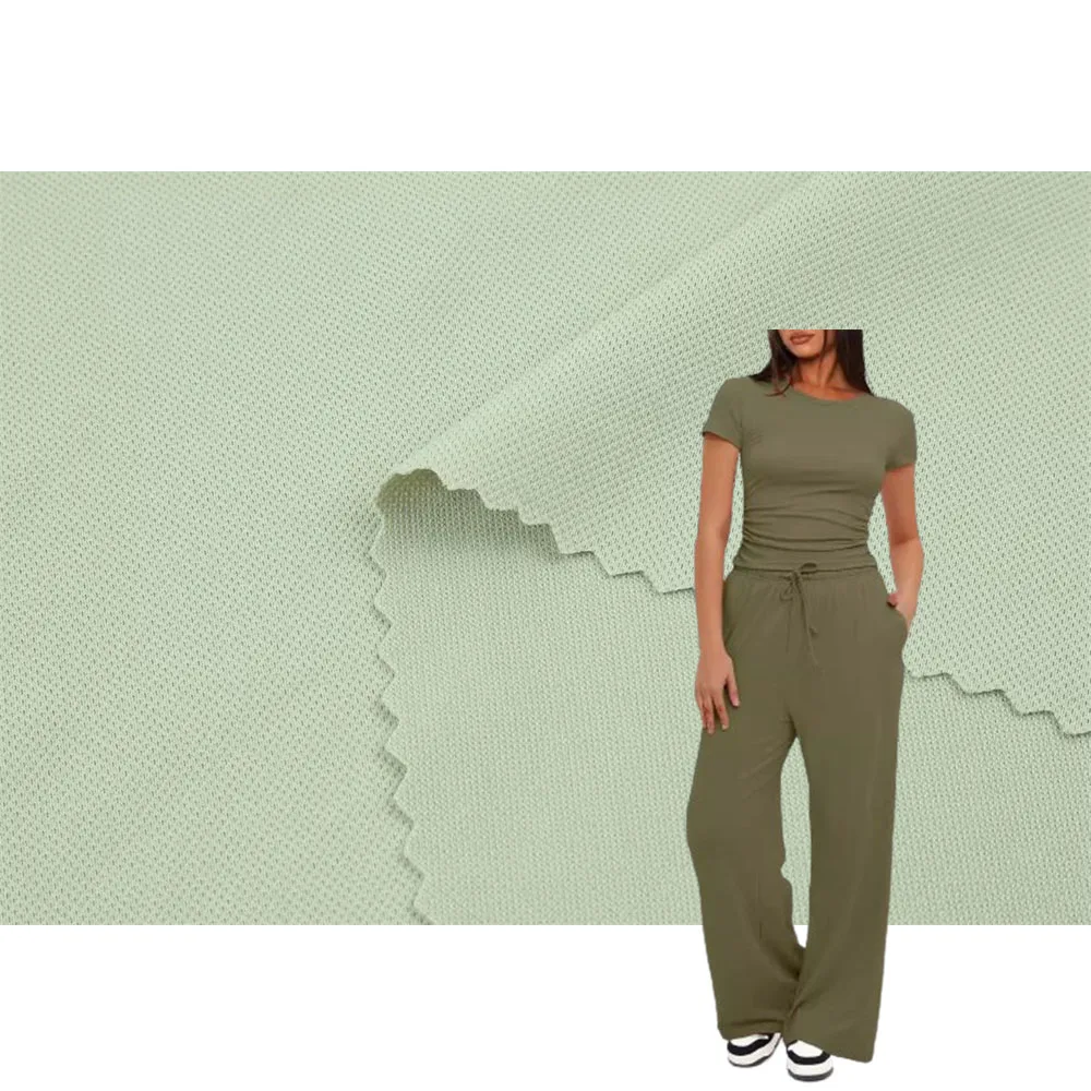 N606 Knitted Polyamide Fabric Basketball Football Sports Wear Fabric Material Nylon Spandex Fabric