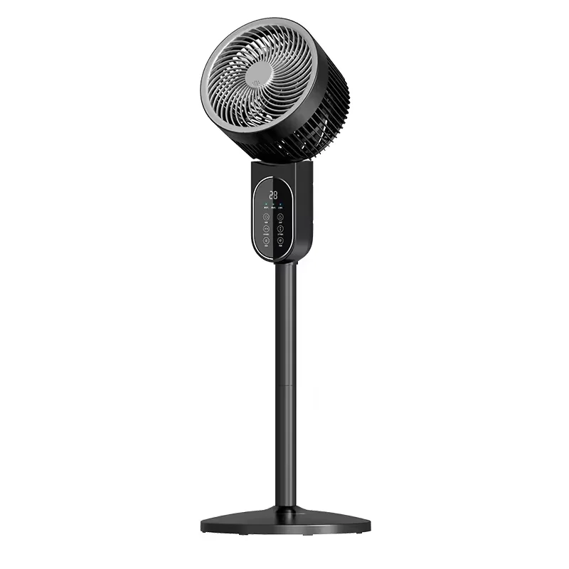 Jin Zheng voice remote control floor air circulation fan turbofan rotating shaking head air circulation fan electric fan home