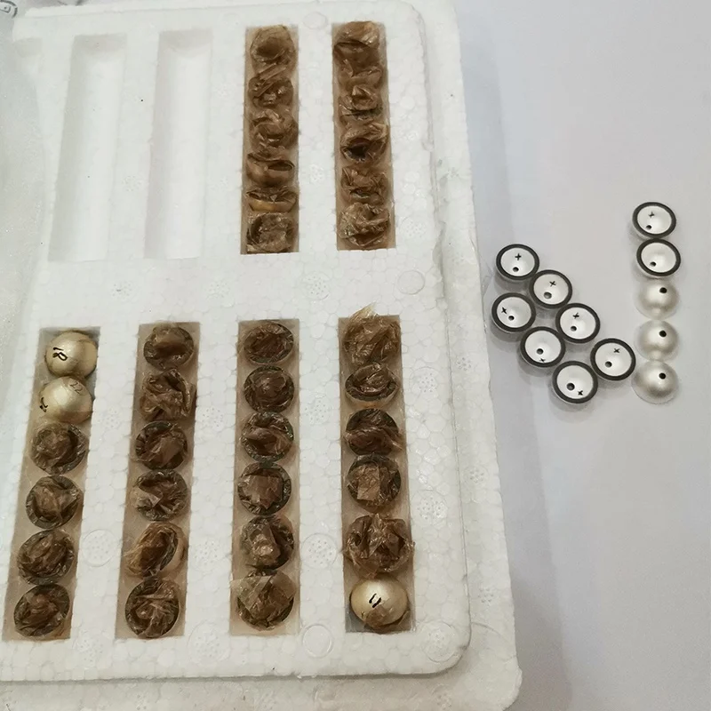 Half Ball Piezo Ceramic Spherical Hemispherical Piezoelectric Ceramic For Transducer