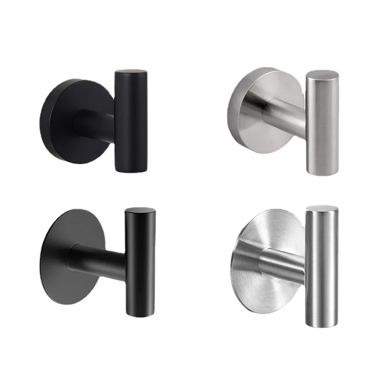 Robe Hook Stainless Steel 304 Bathroom Single Bath Towel Hook Clothes Hanger Wall Mounted