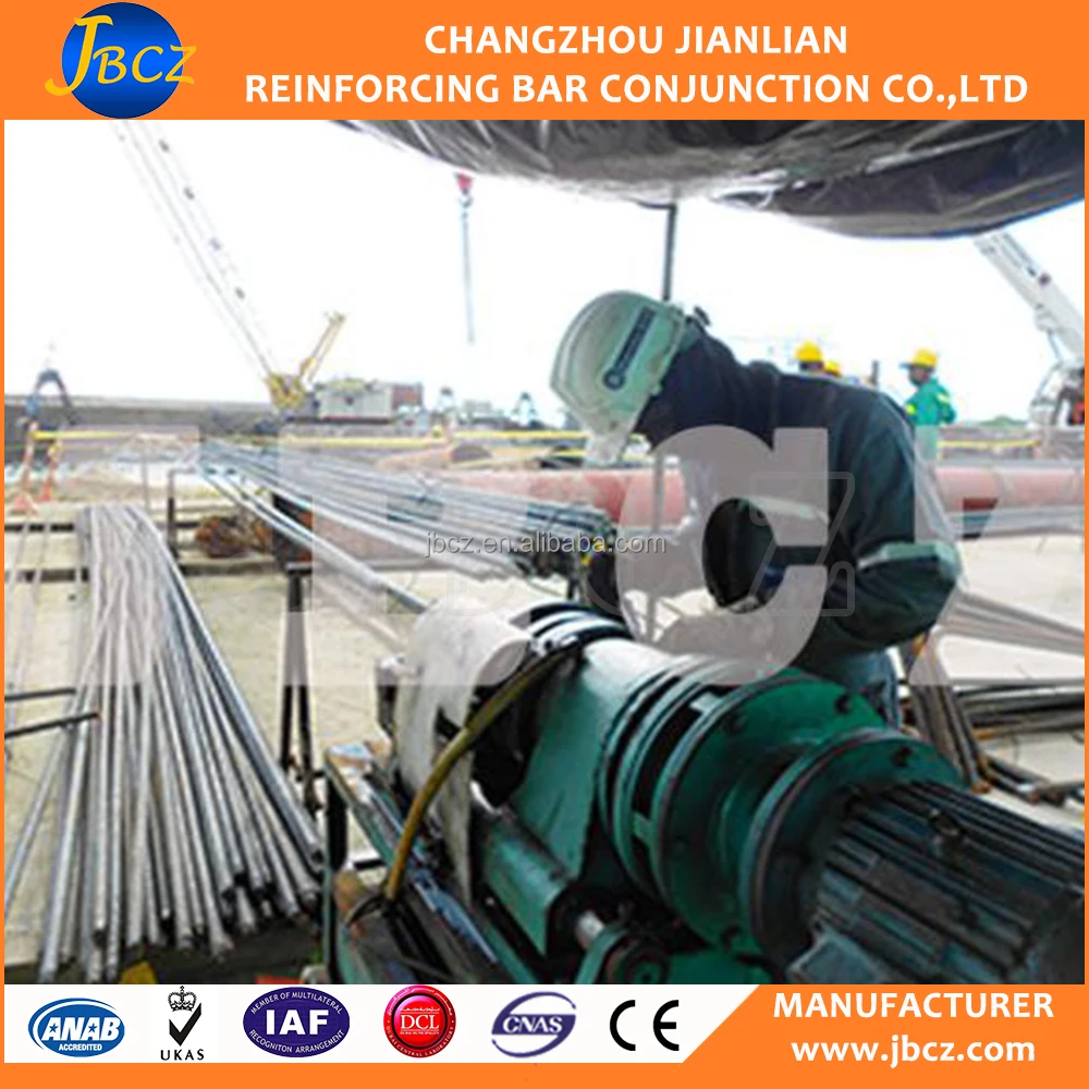 Auto Steel Bar Thread Roller Electric Rebar Thread Rolling Machines For Sale