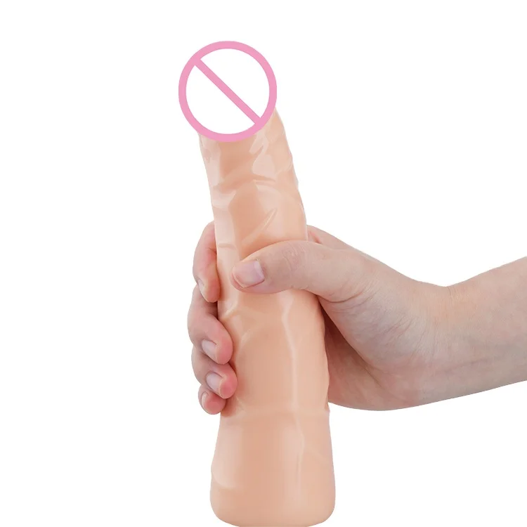 Big Soft Rubber Penis Toys Realistic Dildo