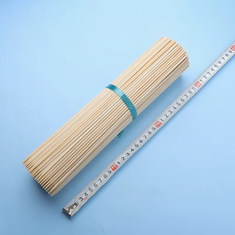 Nontoxic and harmless chinese disposable bamboo kebab bamboo bbq sticks barbecue skewers suitable for picnics