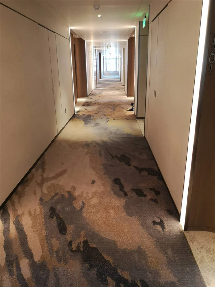 Corridor jJacquard carpet with acrylic material for corridors
