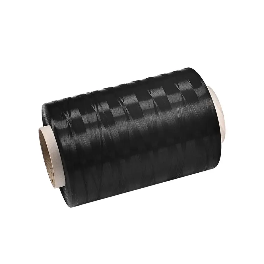 Фабричная оптовая продажа, высококачественный красивый текстиль, черное сырье, вязаное волокно UHMWPE