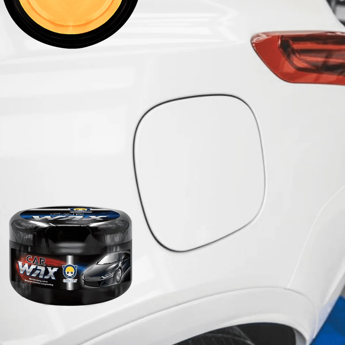 GORVIA China Manufacturer Carnauba  Waterless Car Care Car Solid Wax