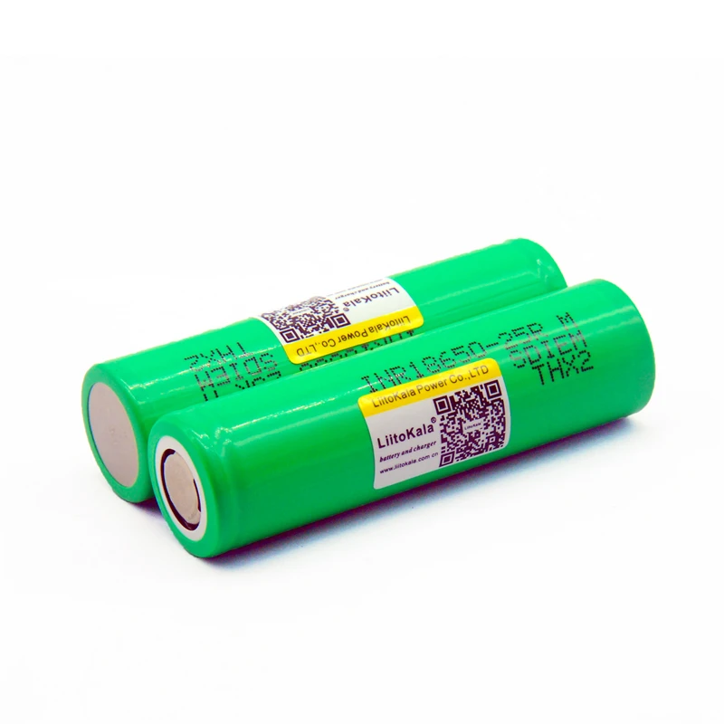 LiitoKala 18650 2500mAh battery Rechargeable battery INR18650 25R M 20A discharge Li-ion Battery 15A cell battery