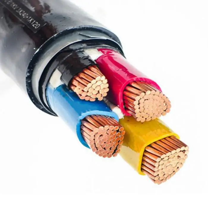 95mm2 XLPE insulated 3 cores power cable with DIN Standard