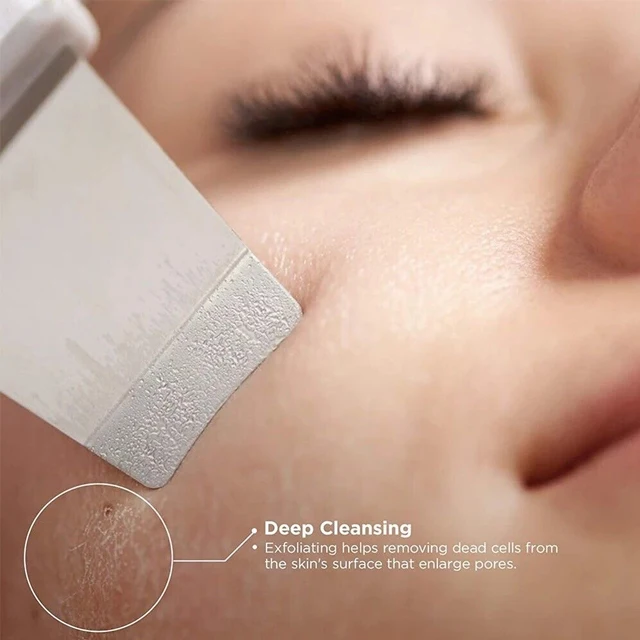 Portable Facial Cleaner Skin Tightening Blackhead Remover Professional Skin Scrubber