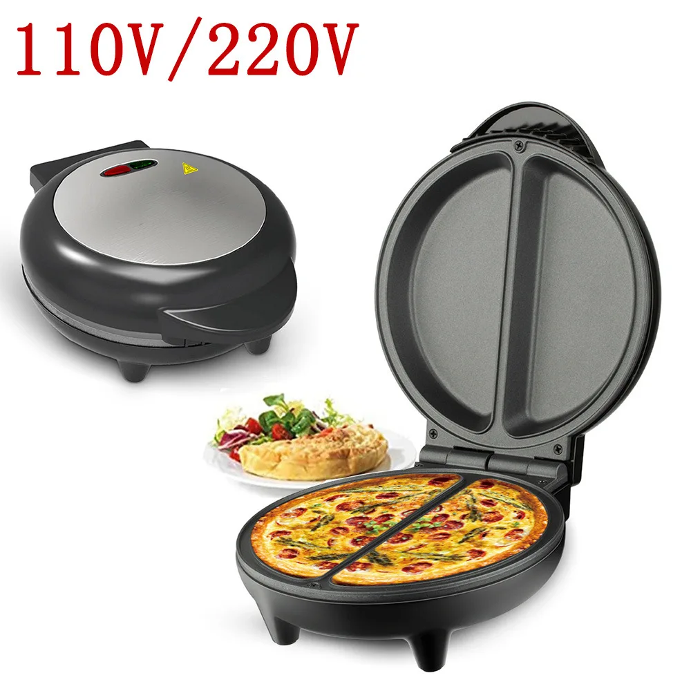 Hot Selling Electric Pizza Oven Sandwich Maker Home Car Kitchen Use French Langua Temperature Control Middle Eastern Baking