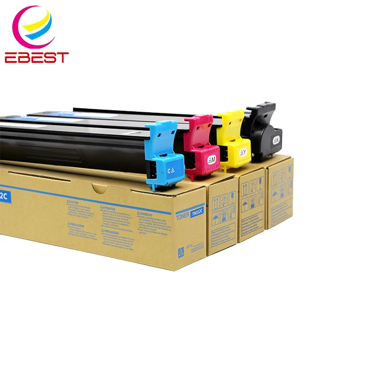 EBEST China Factory Compatible TN312 for Konica Minolta TN-312 Bizhub C300 C352 Copier Color Toner Cartridge