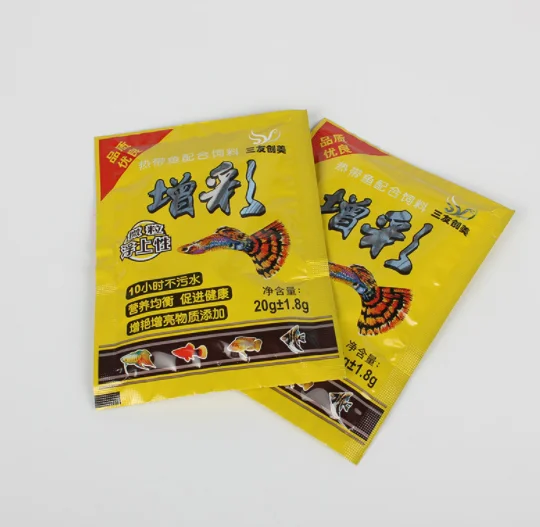 Aquarium Accessories Plastic Bag Fish Food