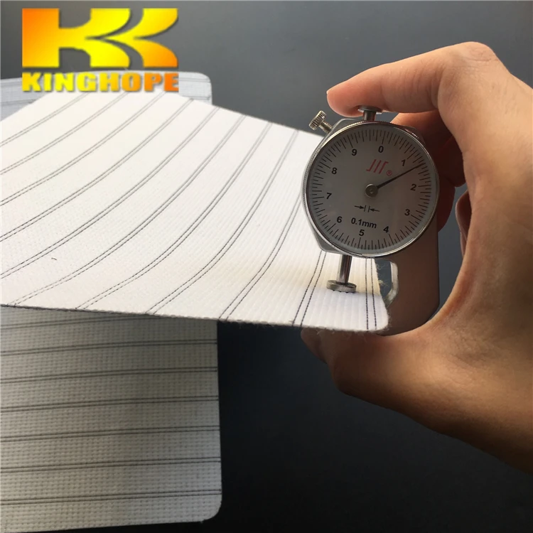 
 Китайский поставщик, полосатый нетканый материал с переработанным стежком для изготовления обуви  