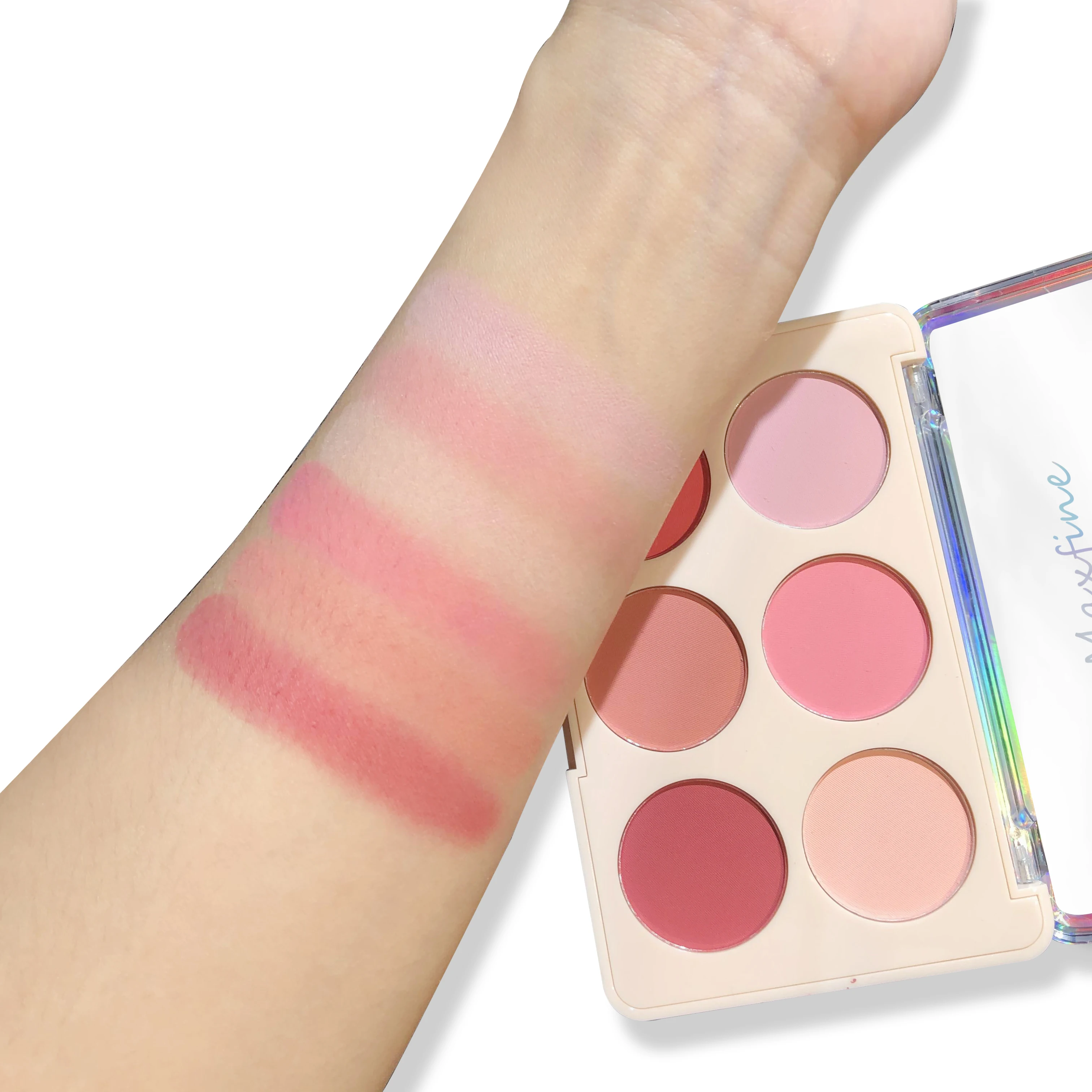 6 color Cosmetics Manufacturer Wholesale  blush   Face make  up   blush Palette