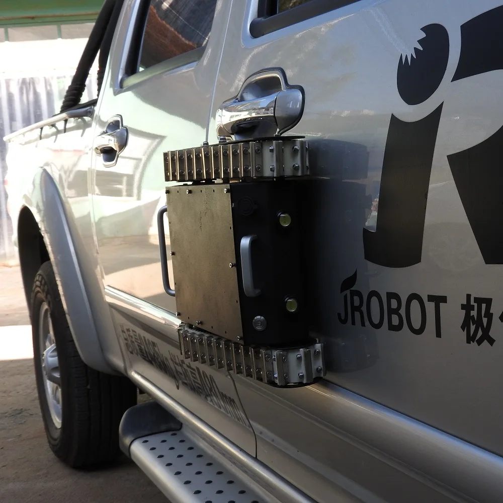 GECKO-MA360A oil tank inspect magnetic wheel vertical climbing robots for industrial inspection