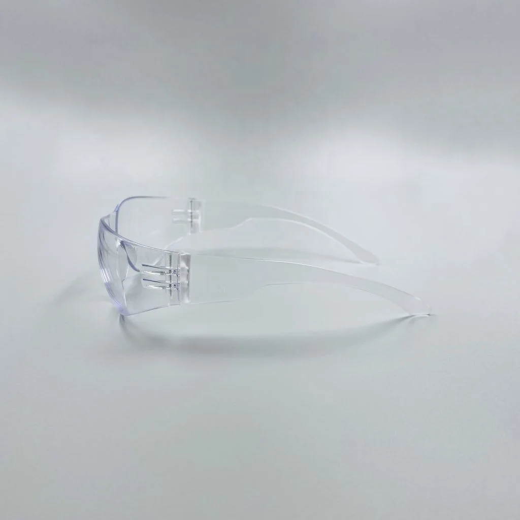 ANSI Z87 CE EN166 FT UKCA PC Lens temple with uv400 protection Safety glasses Eye wear goggles