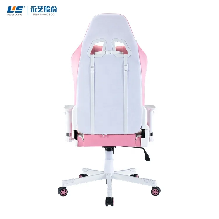 UE  Racing Seat Simulator Pink And Gray Purple Station Anji Computer High End Gaming Chair
