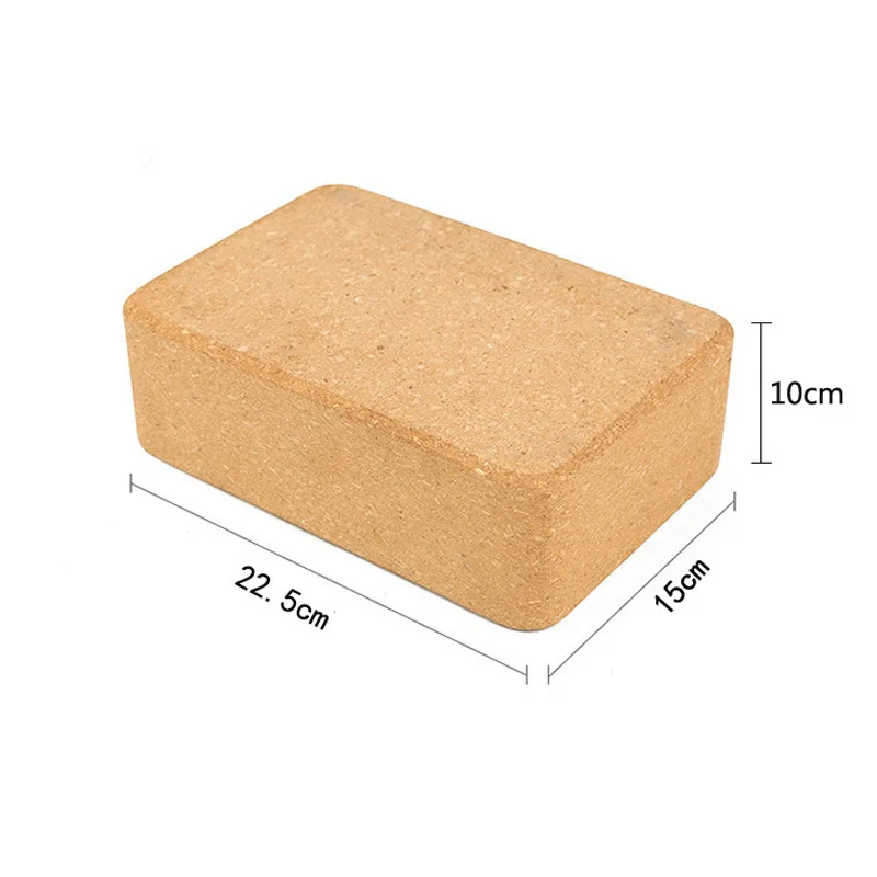 
Organic Cork Yoga Block Eco-friendly Recycled Cork Yoga Block Yoga Bricks 