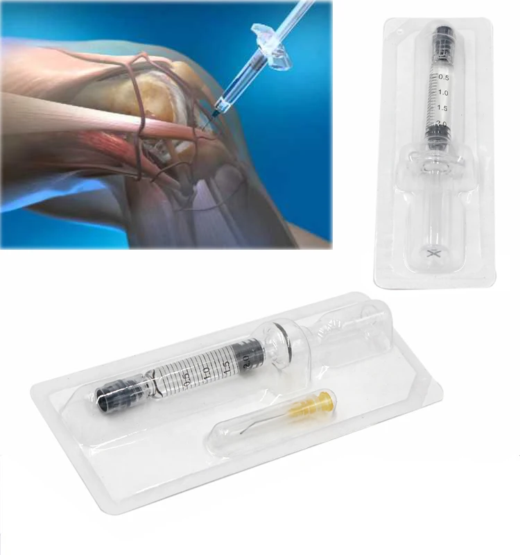 
CE Sterile sodium hyaluronate gel hyaluronic acid gel knee joint injection 