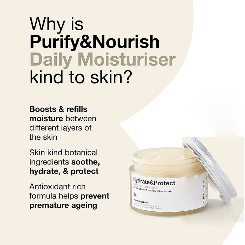 OEM  Privare Label Hydrating Day Cream Facial Moisturiser Long Lasting Deep & Intense Hydration Korean Skin Care