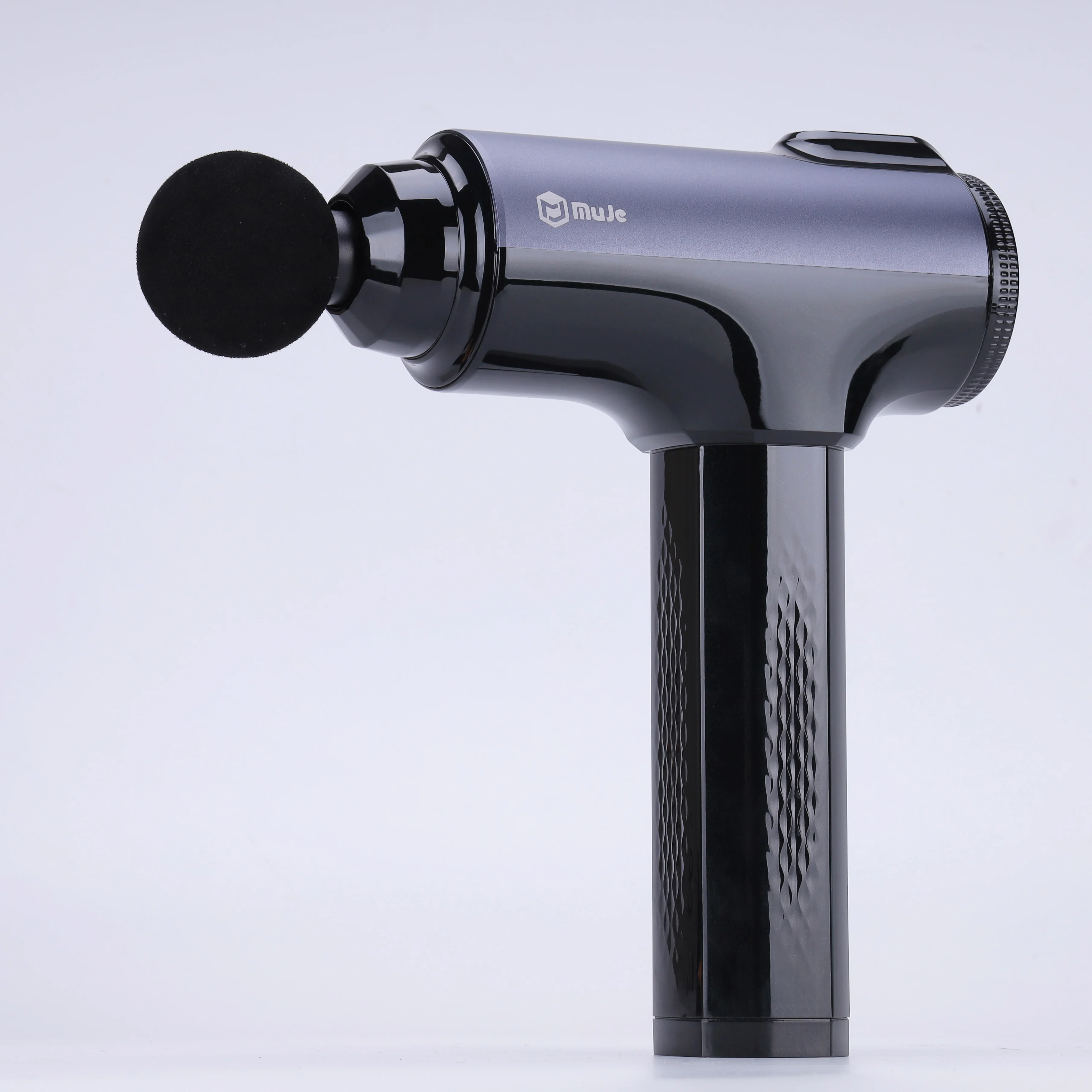 Manufacturer massage gun 6 Heads Digital massage gun Mini Handheld Electric Body deep Massager Sports Drill fascia gun