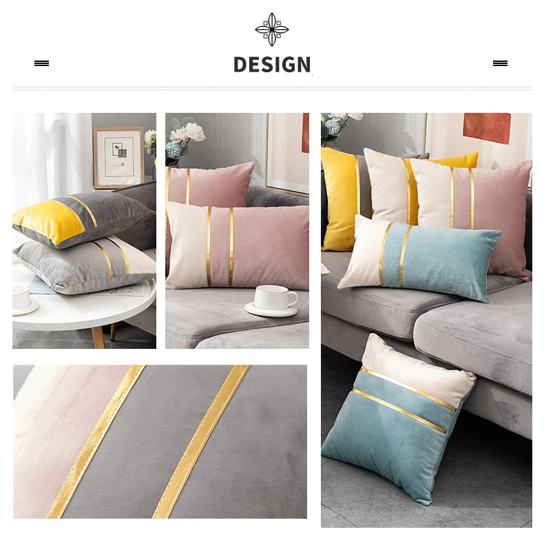 Super Soft 30x50 Velvet Pillow Cover Wholesale High Quality Sofa Pillow Cushion Cover Cheap