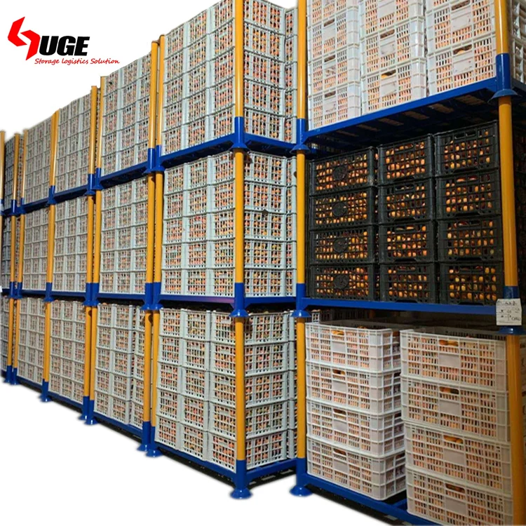 
 Стеллаж для хранения stillage, штабелируемые стеллажи, промышленные полки для хранения, штабелируемые оцинкованные поддоны без болтов, стеллаж для хранения склада  