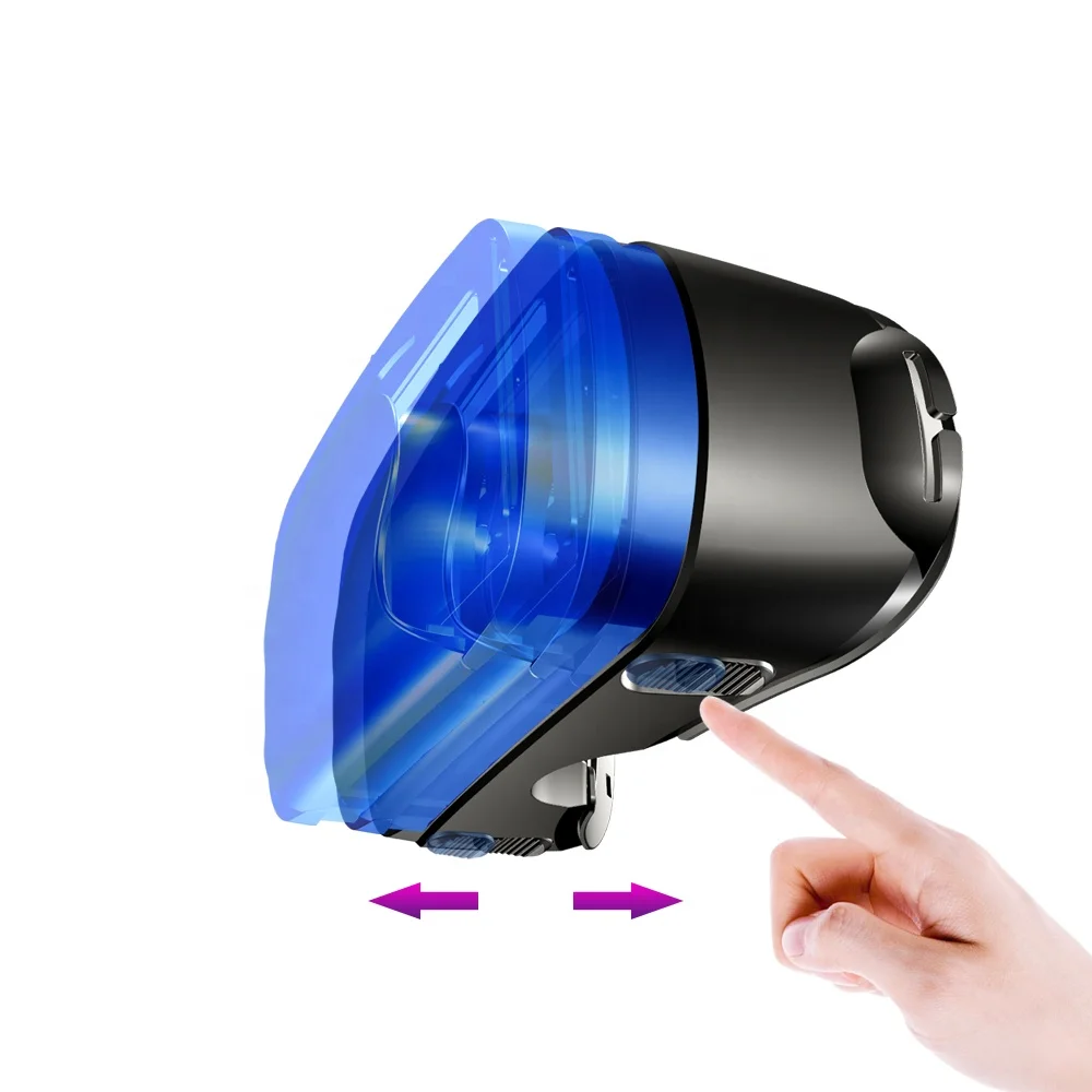 2021 новые очки VRGPRO 3D кино версия с большой гарнитурой все-в-одном VR для мобильных телефонов смарт-очки 3DVR