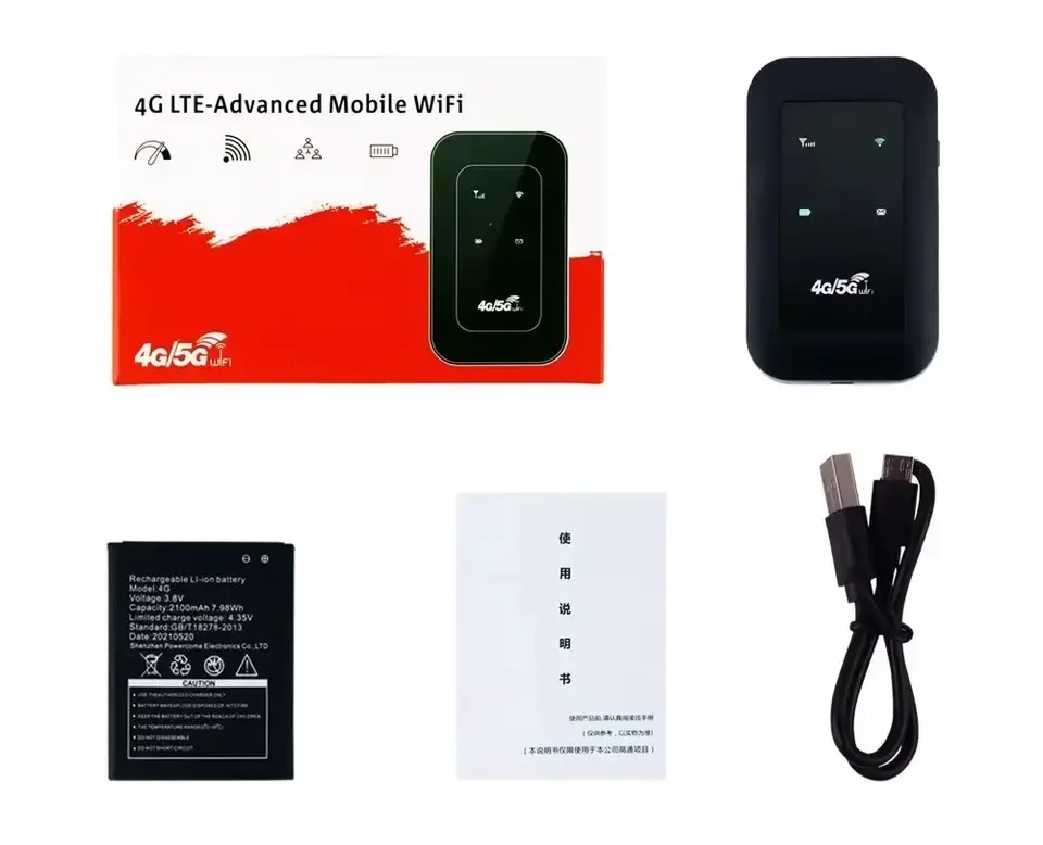 2023 Hot Selling 4G Lte Cat4 Mobile Hotspot Wi-Fi Router Router Wifi