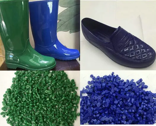 High performance natural pvc plastic raw material compound pellets transparent pvc granules 60-70A for shoes sole