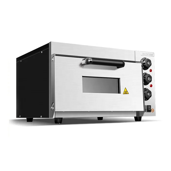 Lecon Коммерческая бытовая электрическая печь для пиццы с двойной основой
