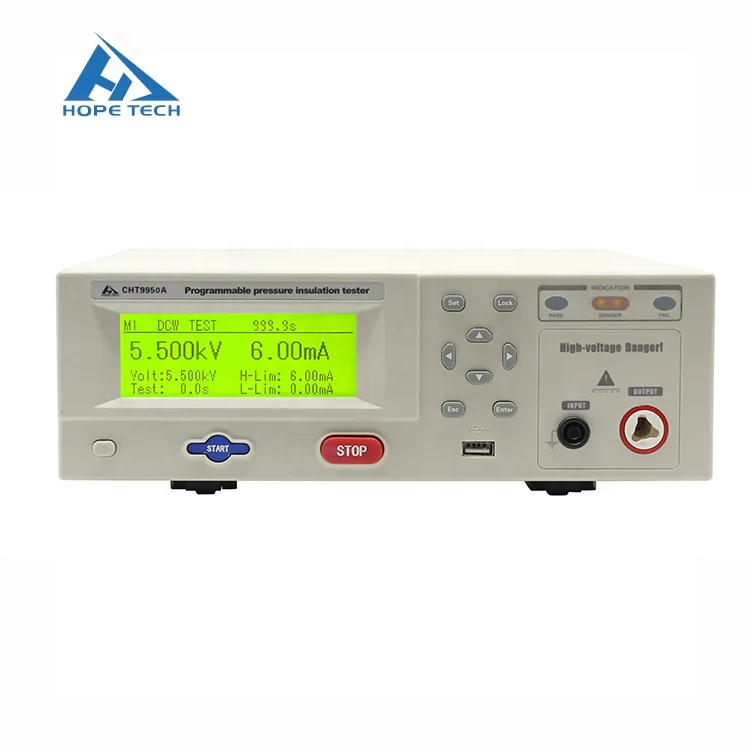CHT9950A photovoltaic AC/DC hipot tester insulation high voltage tester