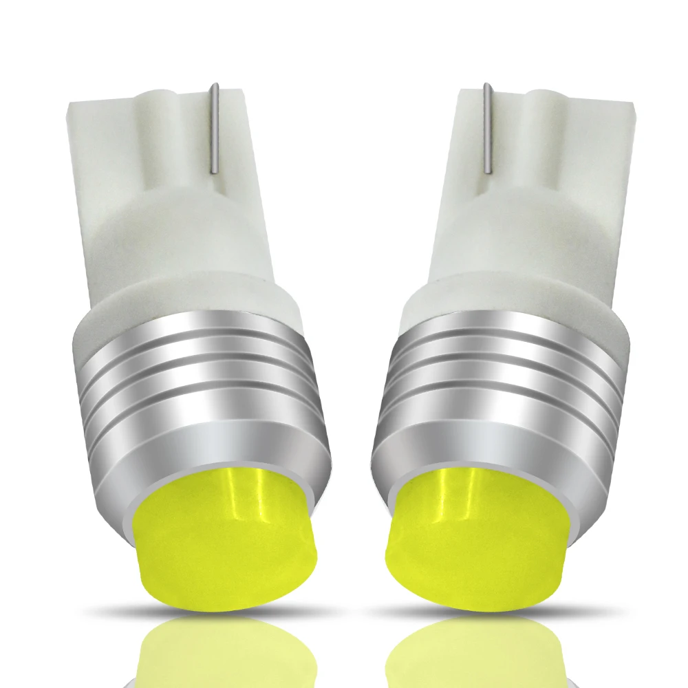 T10 194 W5w 1.5W White Car Reverse LedAuto Wedge Backup Bulb Turn Signal License Plate Side Marker Lamp Parking Trunk Tail Light