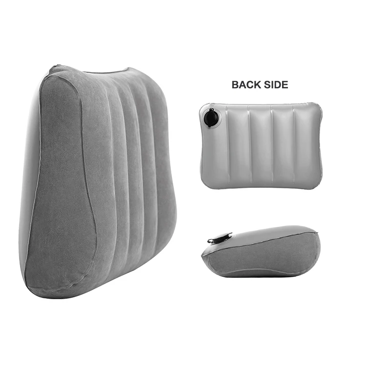 EZ Valve Fast Inflatable Car Seat Pillow Perfect Support Lumbar Pillows & Seat Cushions