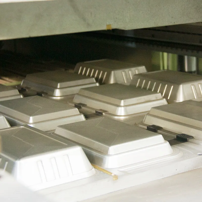 disposable Polystyrene PS plastic thermocol food box container plate making machine price in Pakistan