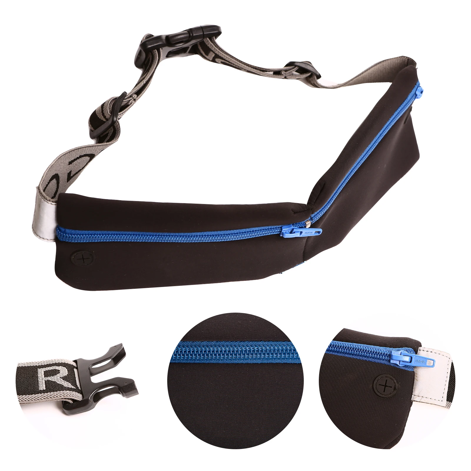 Качественная спортивная поясная сумка с защитой от воды и пота