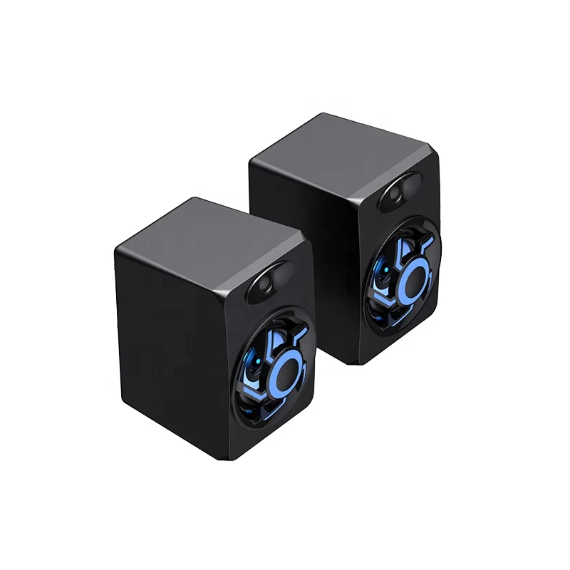 Sk706 Havit Hifi Lampe Lautsprecher Usb 2.0 Pc Gaming Led Lights Bass Speaker Audio With Amplifier