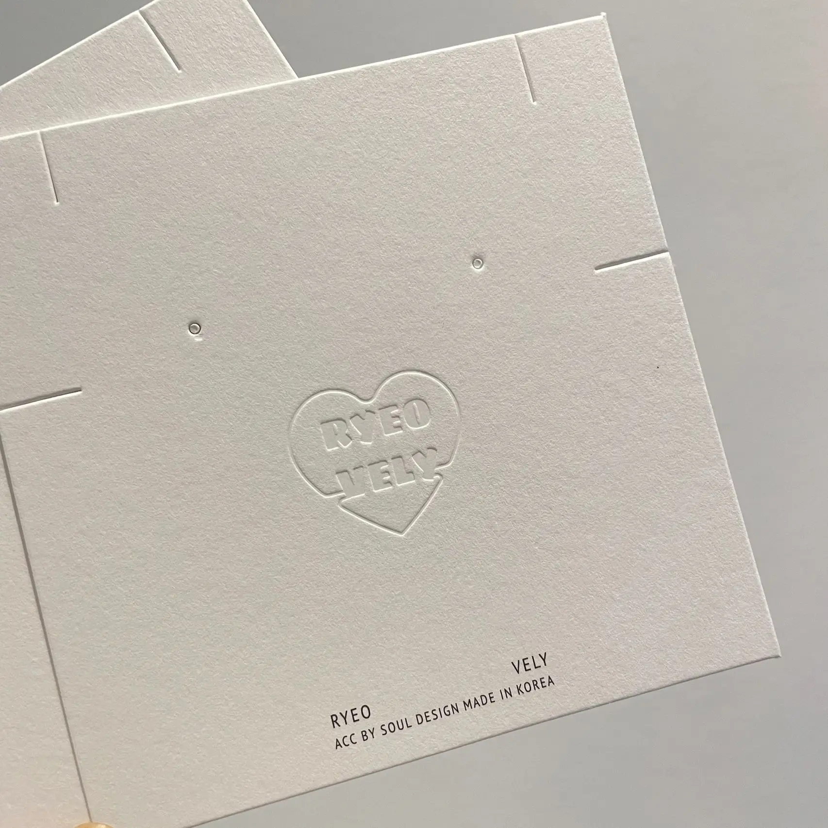 100pcs Custom Jewelry Packaging Card Personalized Jewelry Display Cards Necklace/ Earrings/ Bracelet Holder Card