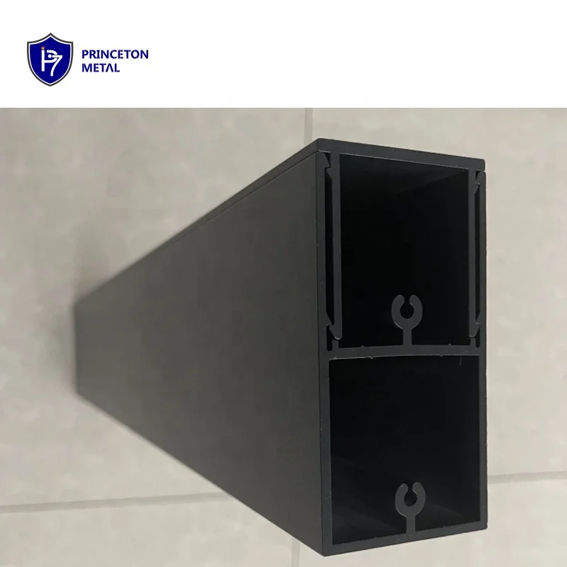 Modern Design Aluminum Extrusion Profile for Office Building Exterior Wall Batten for Curtain Walls Aluminum Cladding Facade