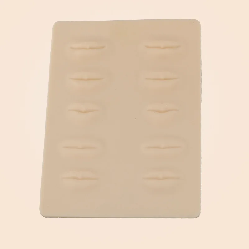 3D tattoo practice skin for beginners to practice silicone material for permanent makeup