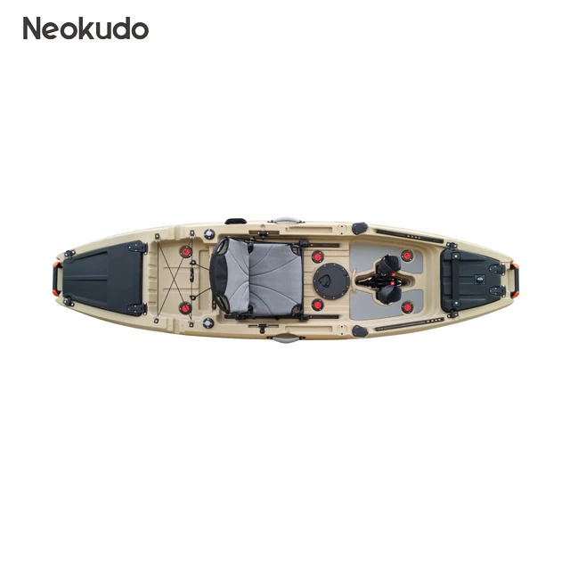 Hot sale new design rotomolded 10ft pedal deive kayaks