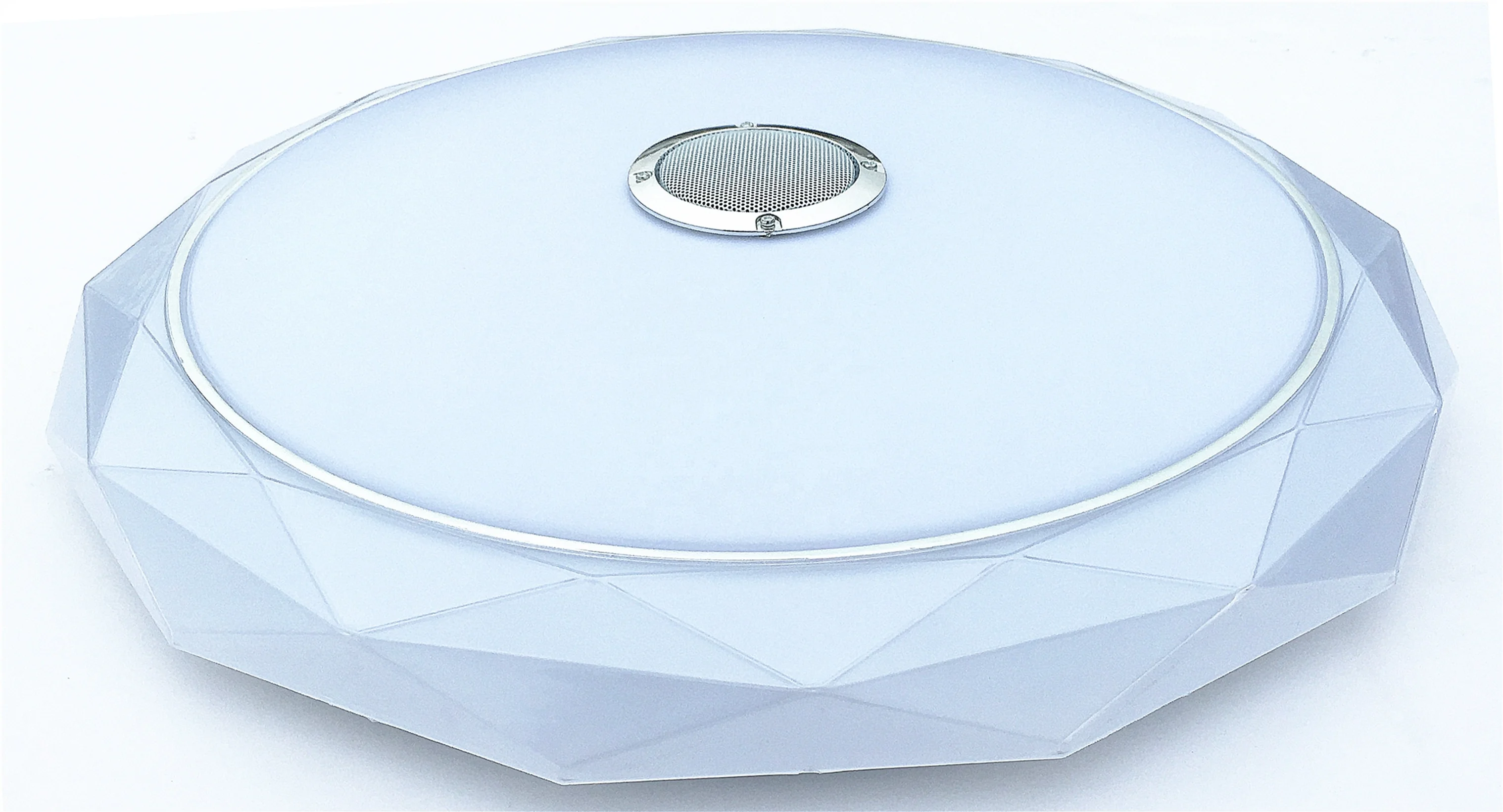 Fancy Ceiling Lights with Blueteeth Speaker Dimmable Home Lamps Crystal with Stars Bright Smart Music Lighting Remote Control