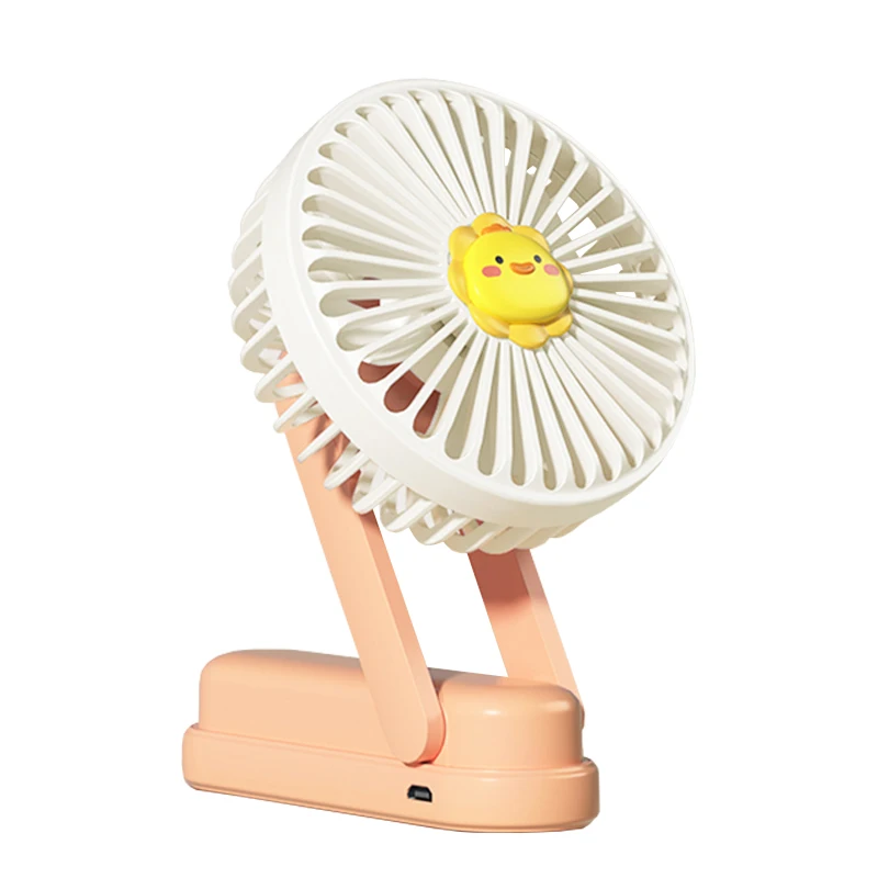 Manufacturer direct sale high quality foldable mute small rechargeable handheld mini fan