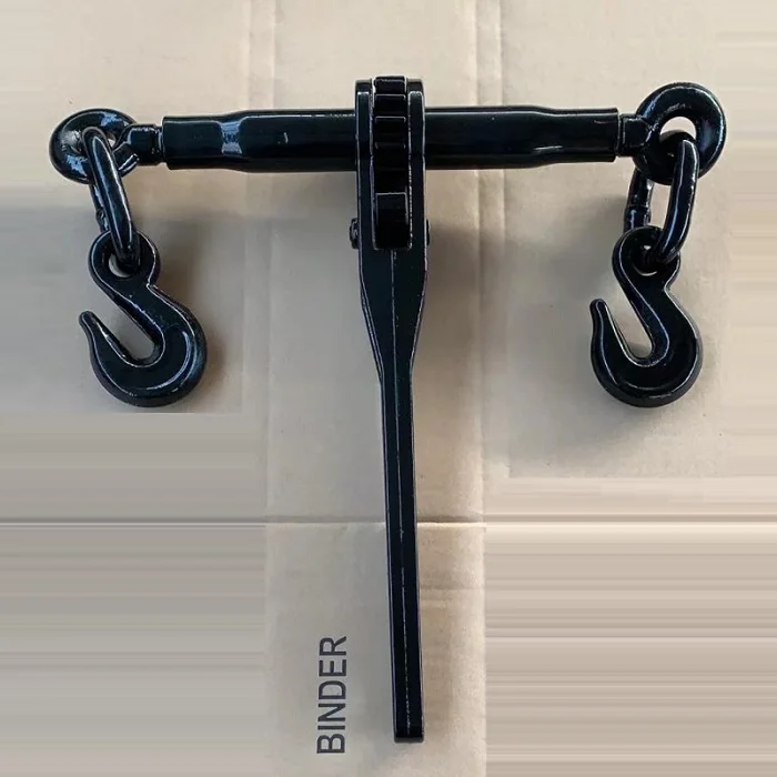 China made port ratchet load binder links hooks 2600lbs 9200lbs lever type load binder